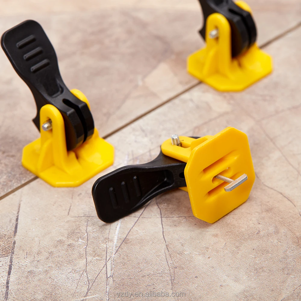 floor leveler yellow level tile spacer win praise customers high admiration t-lock wide selection ttype tile leveling system