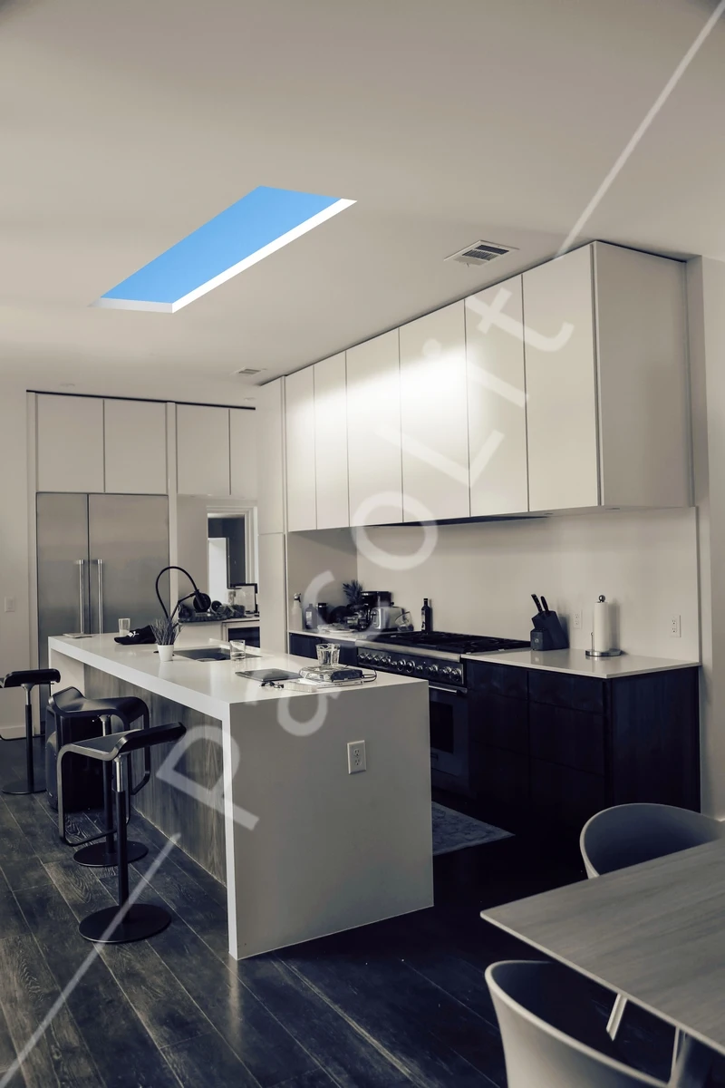 Новинка 2022 г., модная Светодиодная панель с голубым небом, освещение для крыши, искусственное освещение для дома и офиса