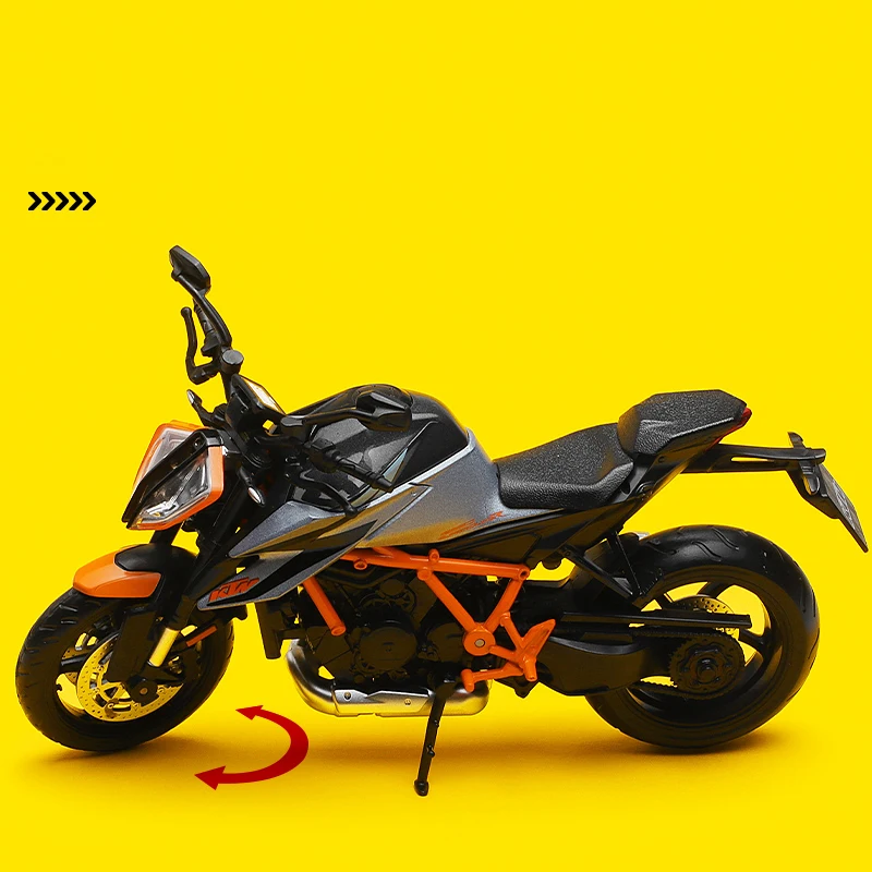 Лидер продаж 1/12 KTM 1290 супер Duke R сплав мотоцикл статические литые игрушки высокая имитация коллекция украшений мотоцикла подарок