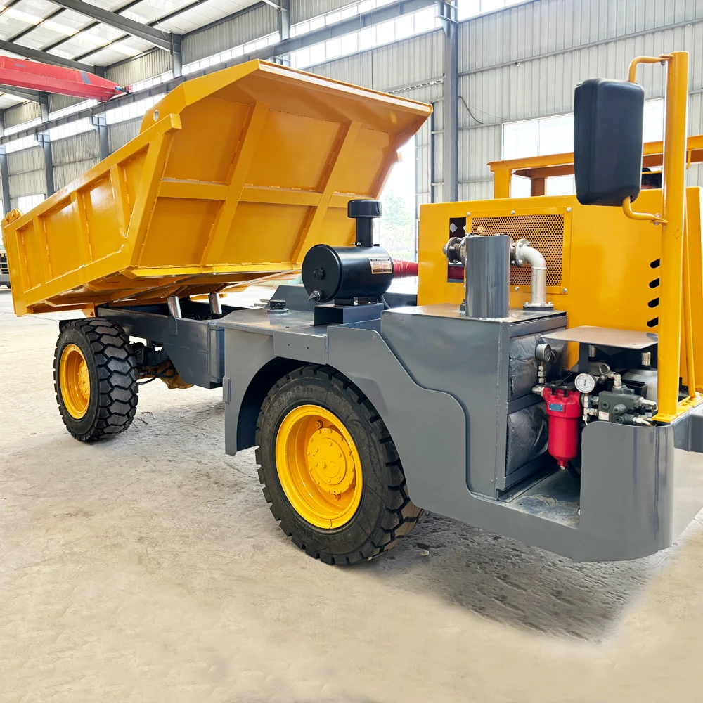 High Quality Heavy Duty Self Loading Underground Mining Mini Dump Truck Tunneling Equipment dump trucks for sale