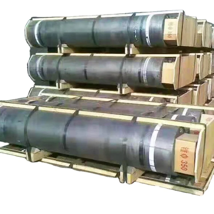2022 large diameter UHP Low resistance HP 400mm  high power graphite electrode for steel plant