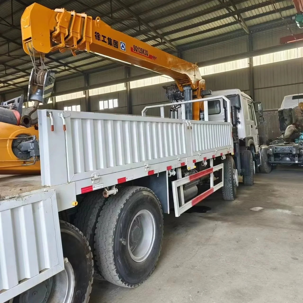 SINOTRUK HOWO грузовой автомобиль 5 т 10 12 тонн 14 16 телескопический подъемный кран