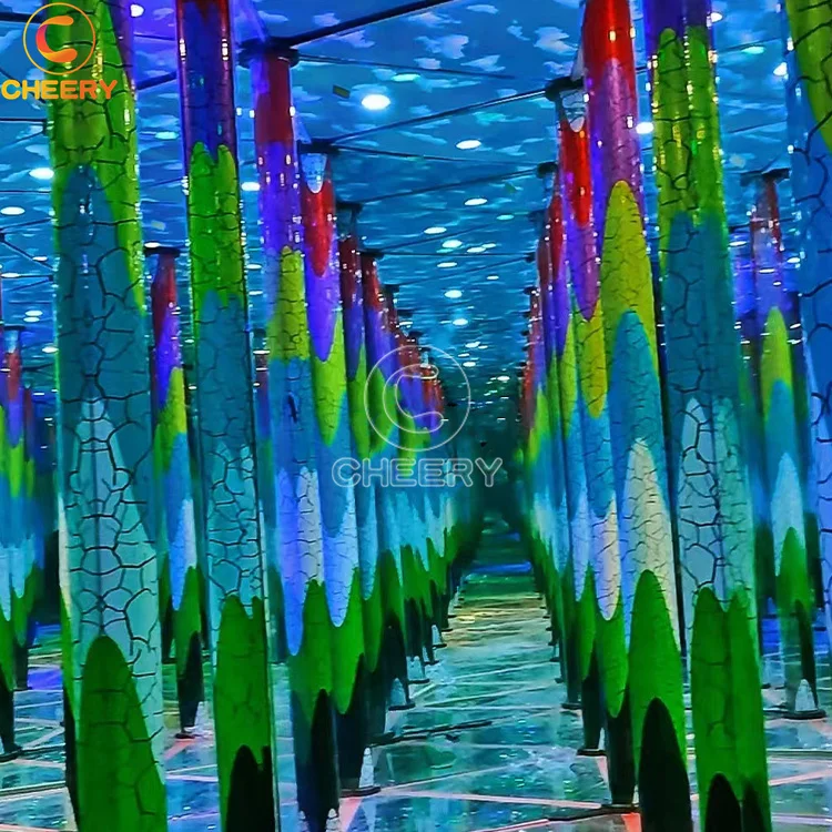 Other amusement park products amusement park mirror maze suppliers tunnel indoor magic mirror maze