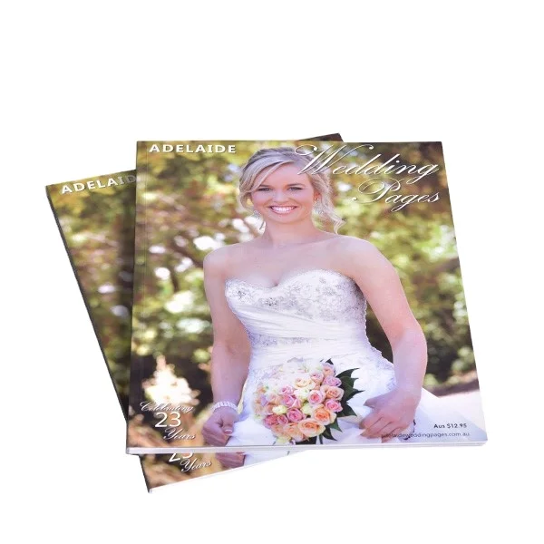 
Wholesale Cheap Full Color Bride Magazine Wedding Magazine Newly-married Photograph Printing Supplier 