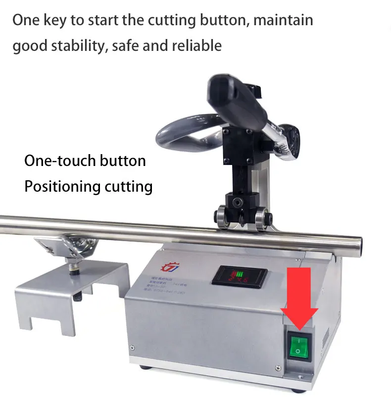 Mini Pipe Cutting Machine Electric Steel Pipe Cutter  For Stainless Steel Copper