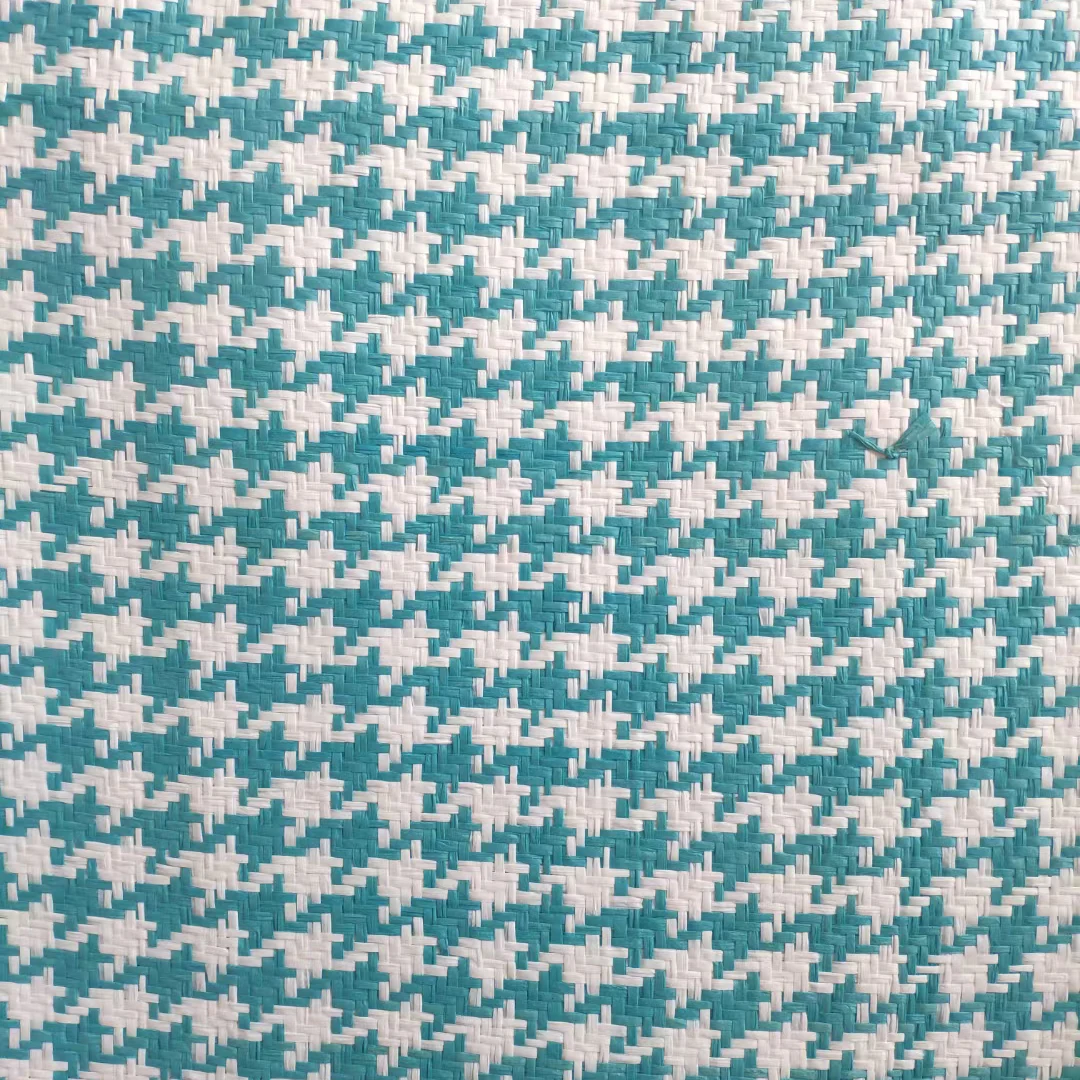 home knitted fabrics curtain paper straw plain weave cloth woven pillow sewing curtain mat textile fabrics