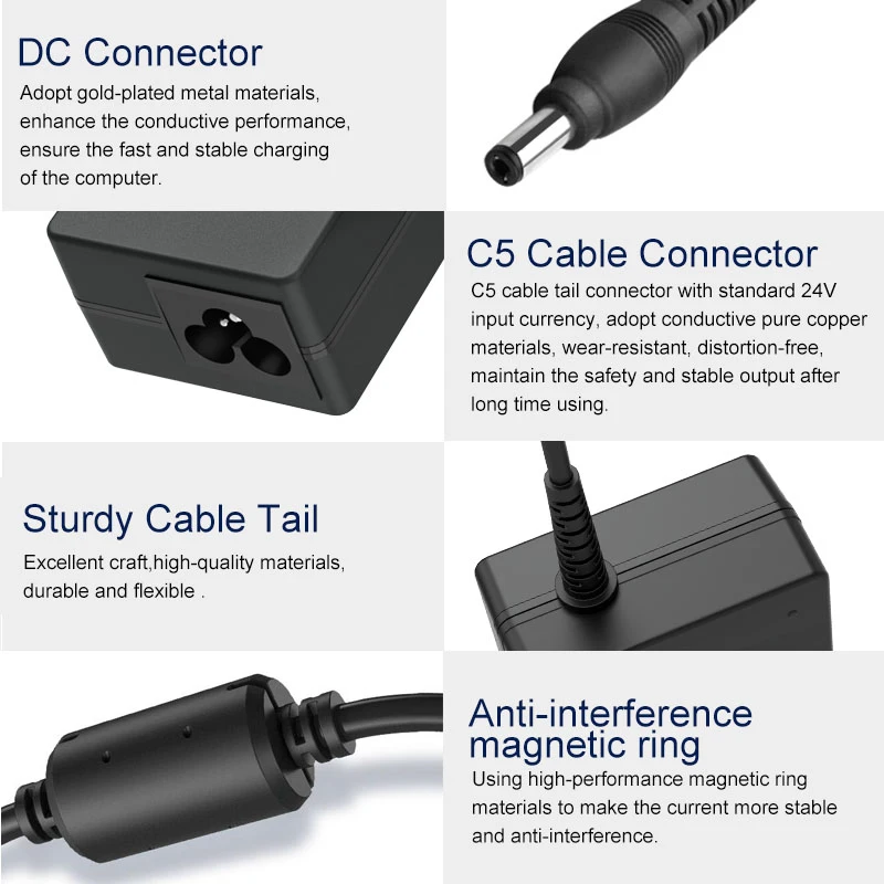 OEM Laptop Charger 65W 20V 3.25A with 4.0*1.7mm Replacement Ac Power Adapter For Lenovo IdeaPad 100-14IBY Laptop Power Supply