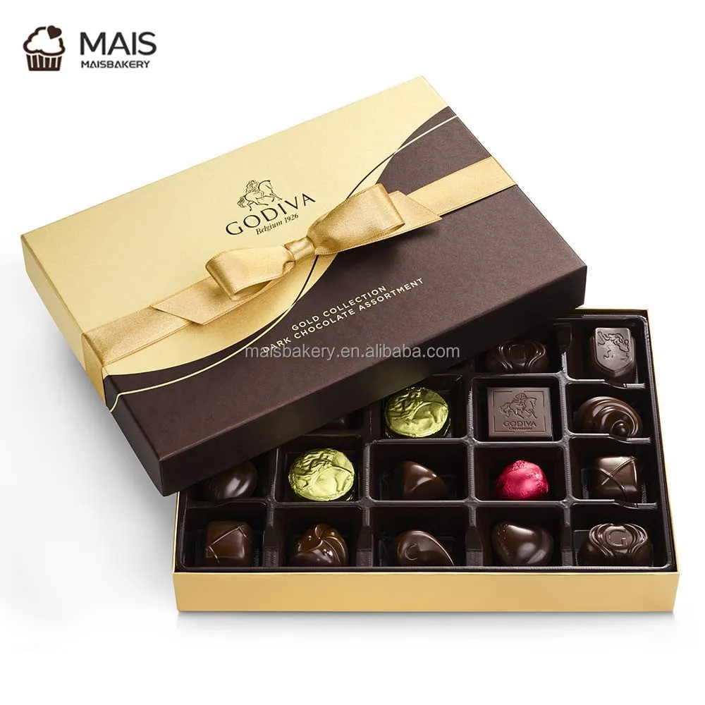 MaisBakery Chocolatier для гурманов Подарочная коробка шоколада День матери изысканные шоколадные конфеты в элегантной весенней коробке с флорой