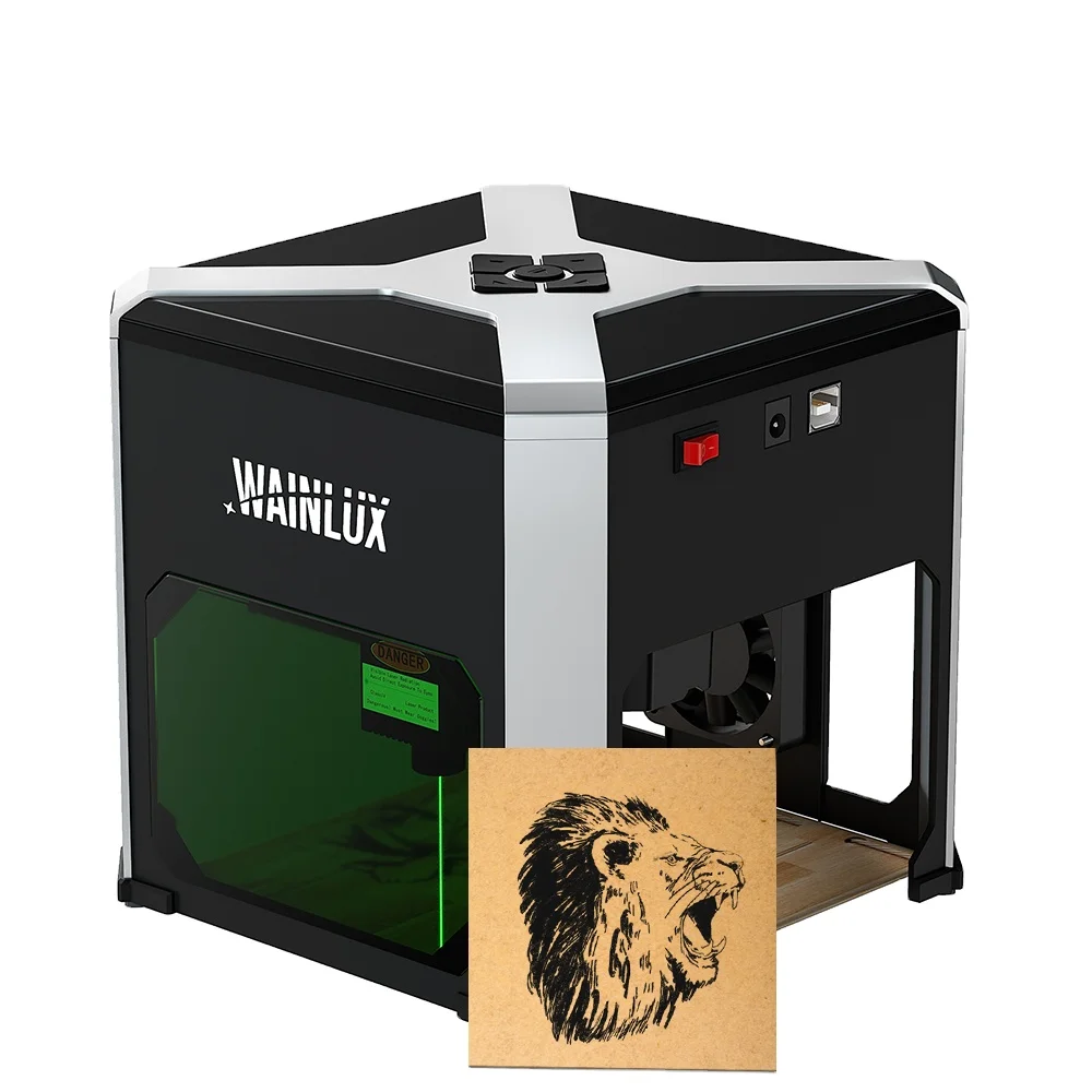 Wainlux K6 Mini Laser Eengrving Machines CNC Laser Engraver DIY Logo Marking Printer Cutting Wood Glass 3D Lazer Engraver