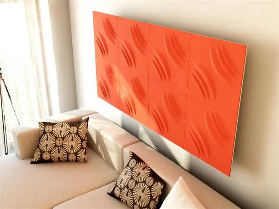 2022 High Quality Mirror Silver Light Cover LED 3D  Factory Supply Loe Price Wall Covering 3D Wall Panels