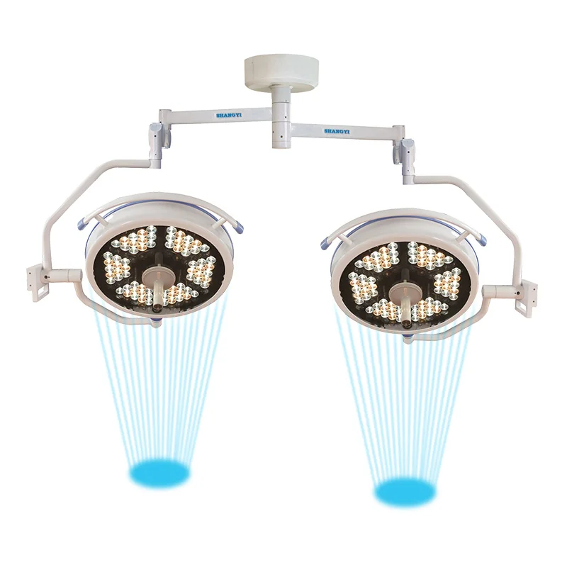 HF 500/500 Medical Exploration LED lamp illuminance up to 140,000 lux and best height of installation up to 2900mm