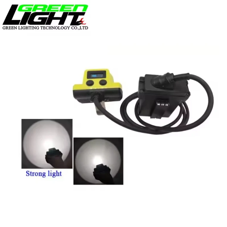 GLD-6 25000 Lux Strong Bright Led Mining Lamp Miners Helmet Lamp Plug and Play Cable Underground Mining Cap Lamp