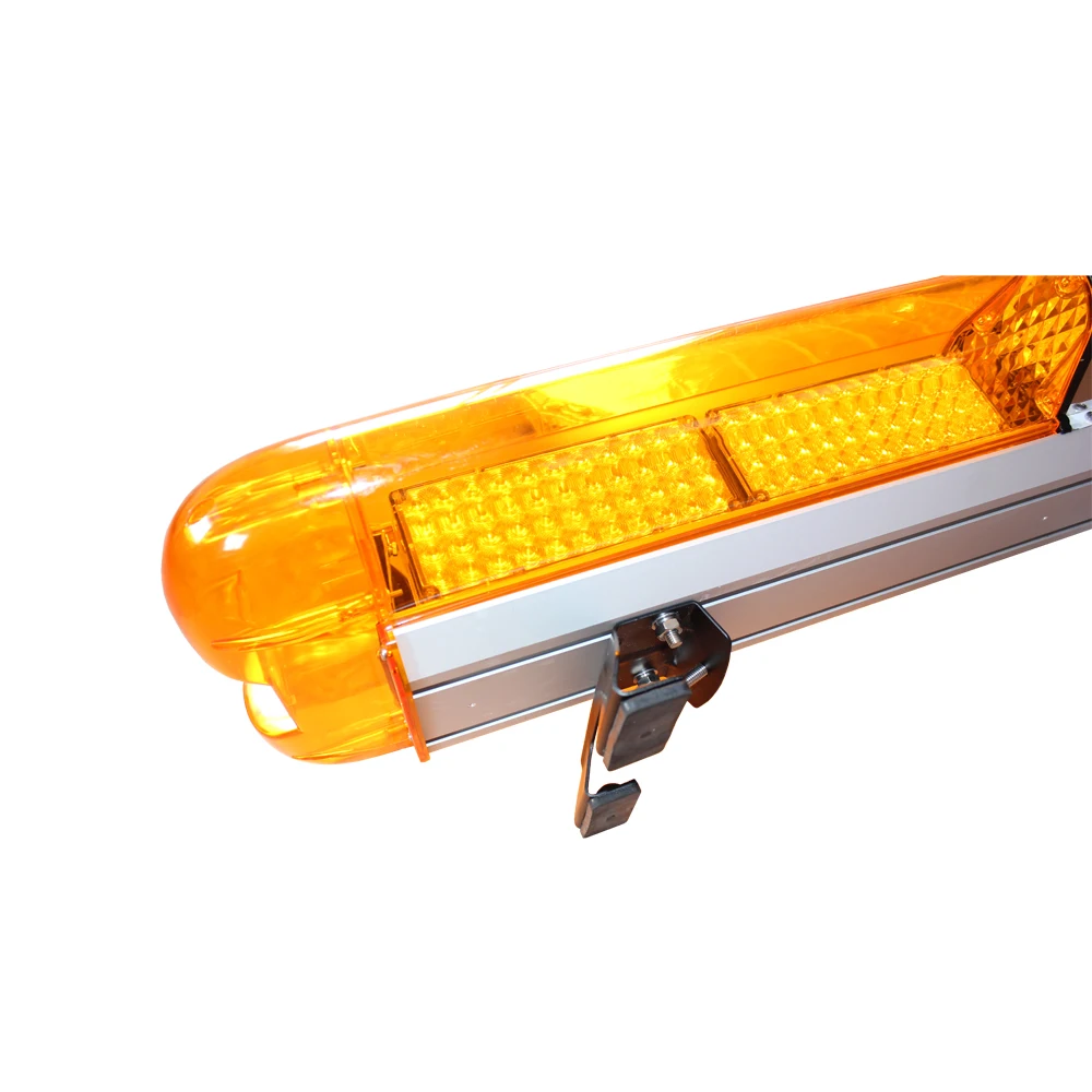 Amber Warning Led Light Bars Strobe LED Lightbar with Siren Speaker