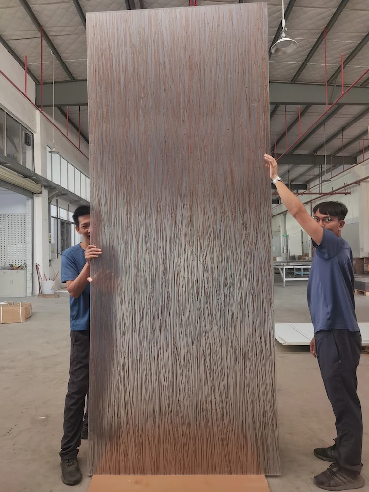 Home Decorative Resin Decoration 10mm 12mm  Acrylic Sheet Decorative  Alabaster Artificial Wall Panel For Bathroom