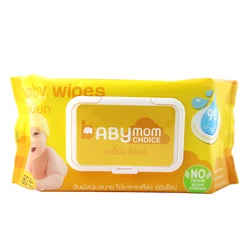 Free Sample OEM unscented non woven Baby Wet Wipes