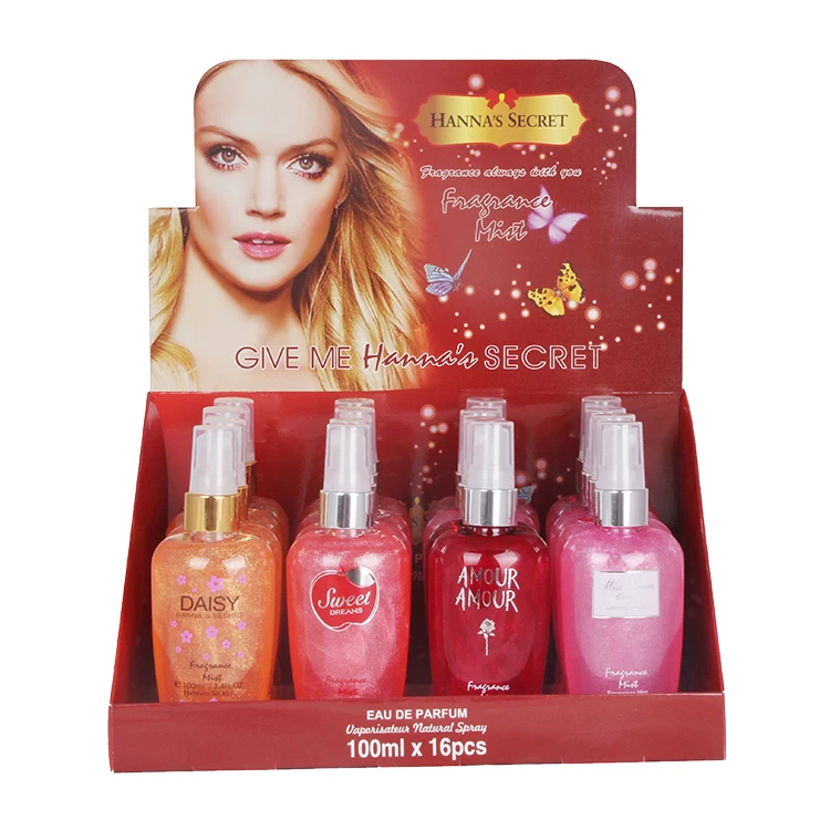 Wholesale price customized perfume 128PCS 100ML different fragrance female perfume