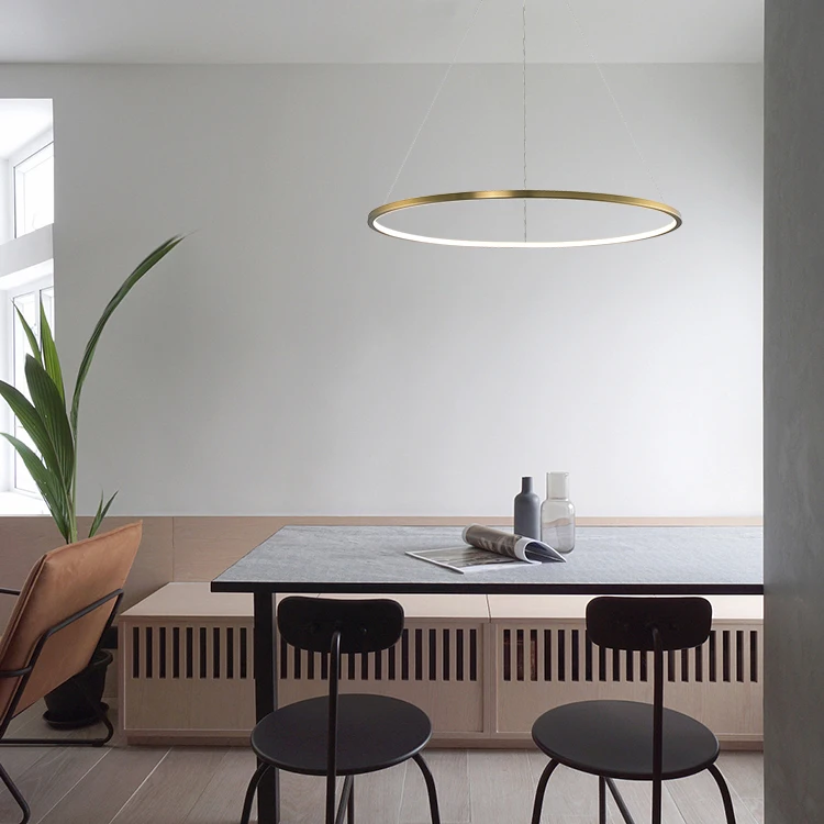 Wholesale Led Pendent Lamp Interior Office Bedroom Lighting Home Decorative Morden Led Chandelier