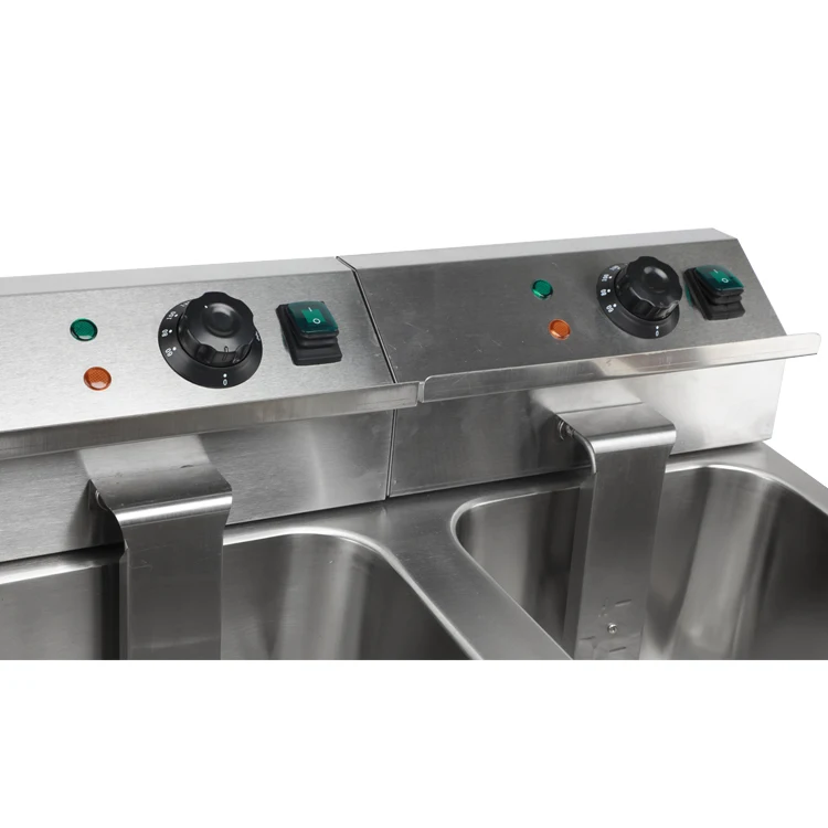 Commercial Heavy Duty Cooking Equipment Electric Chicken Deep Fryer Machine