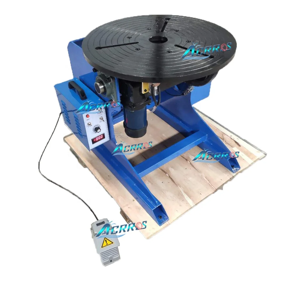 AWP-600kg Hold 800mm Table Rotary Positioner Welding Rotate Machines for Tanks