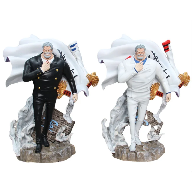 One Pieces hands GK Vice Admiral the strongest Navy three-headed eagle Karp animation model decoration pvc anime action figure