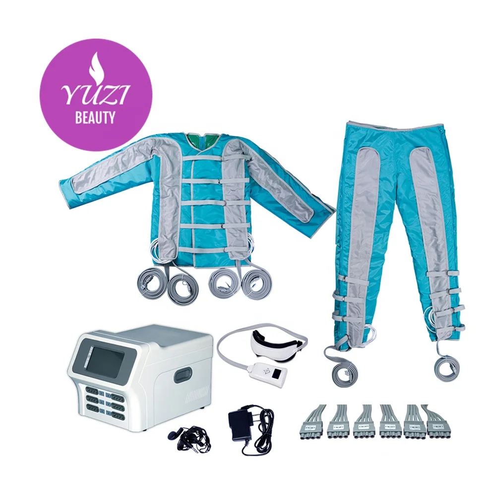 Body Slimming Massage Lymphatic Drainage Machine Far Infrared Pressotherapy Suit Drainage Air Pressure Suit