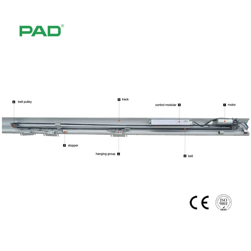automatic aluminum sliding door operator entry door system automatic glass door kit