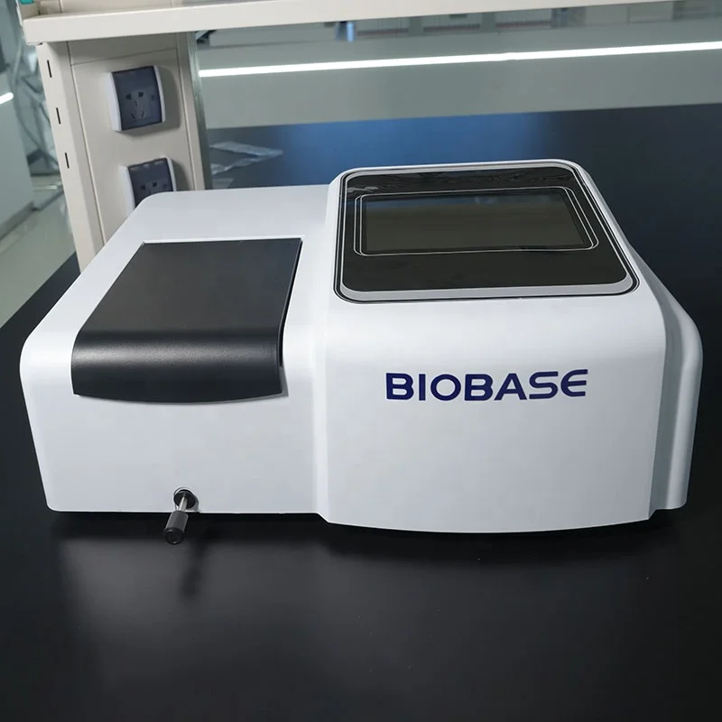 BIOBASE CN UV/VIS Spectrophotometer Single beam grating 1200L/mm   Single beam  Spectrophotometer for biochemistry