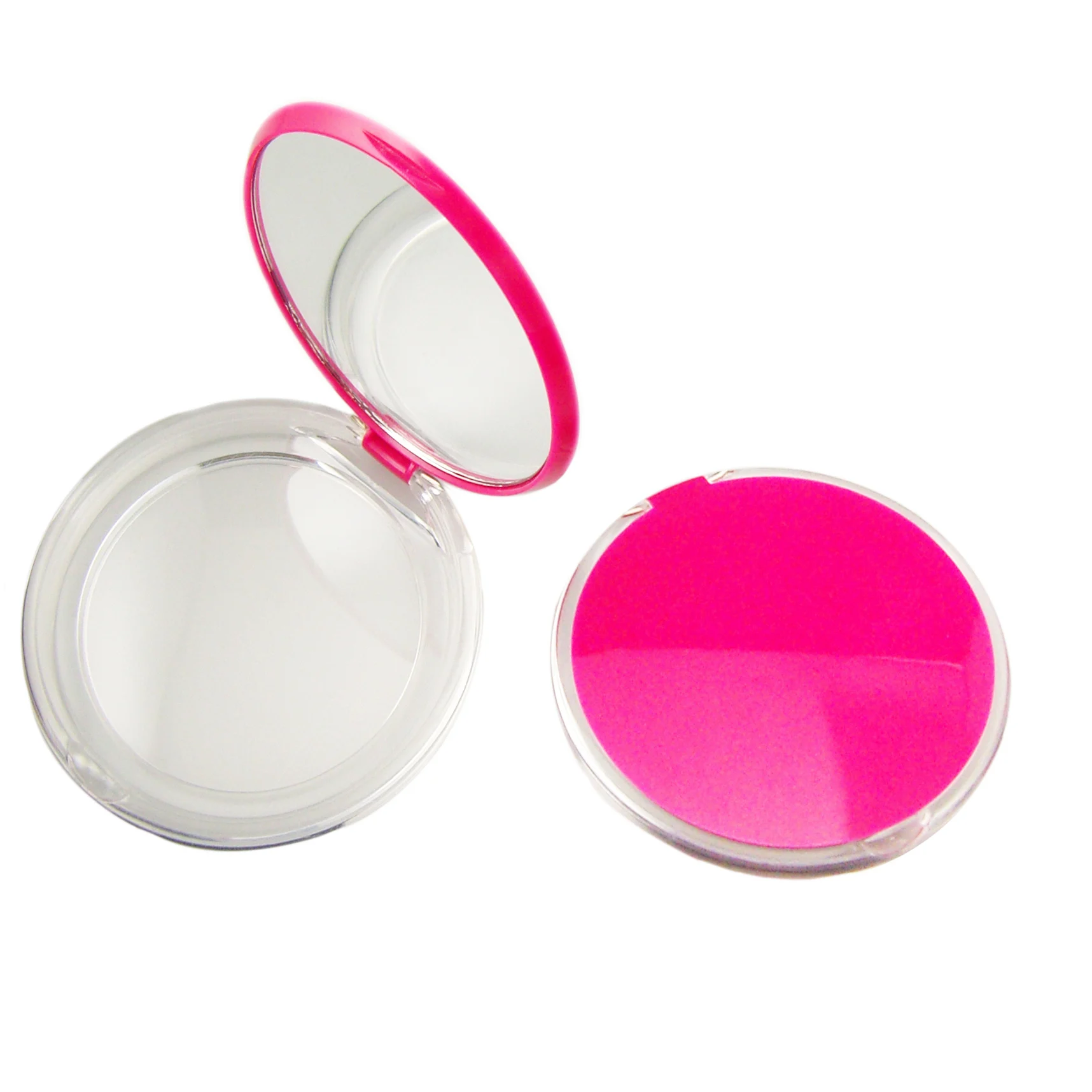 Portable Compact Mirror Promotion Gift Round Mini Pocket Mirror Custom Girls Makeup Mirror