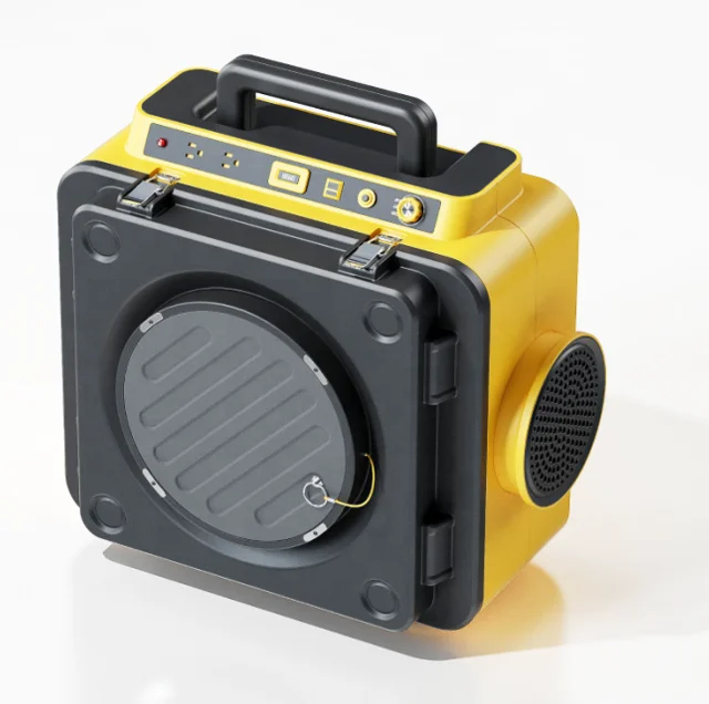 550CFM 3 Stage Filtration HEPA Purifier System air Scrubber