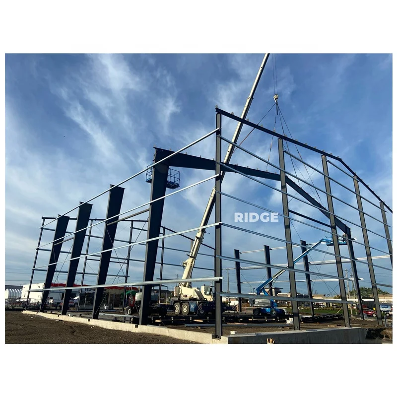 European Design Style Prefab Steel Buildings Weighting Scale Warehouse Plate and Structural Steel Scrap 3 Year Warranty