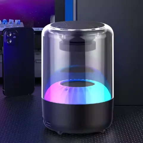 2024 Outdoor Speaker Custom Wholesale Portable Mini Wireless Speaker Stereo Mini Speakers With Rope