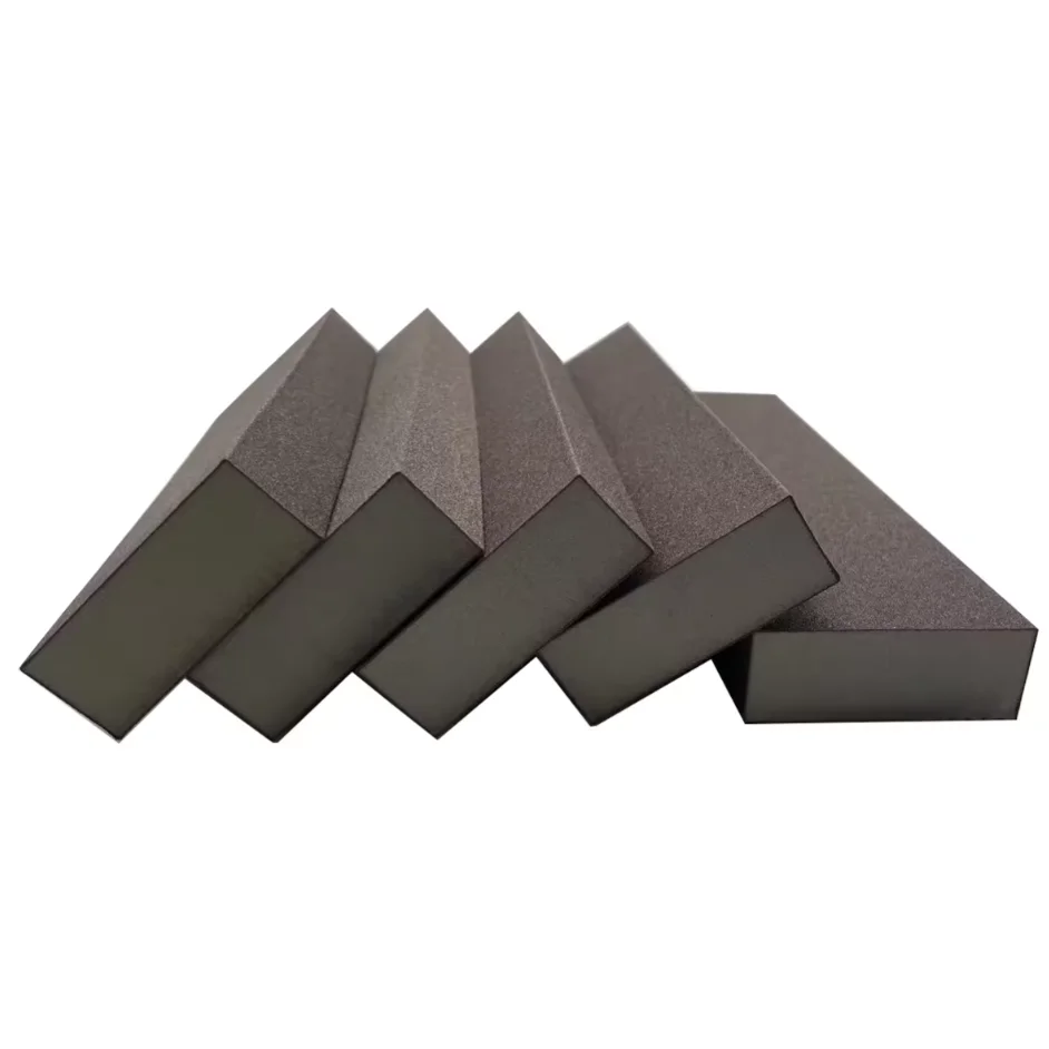 Foam Sanding Block Abrasive Waterproof Grinding Polishing Sanding Block Sponge Sanding Pad for Automotive and Woodworking