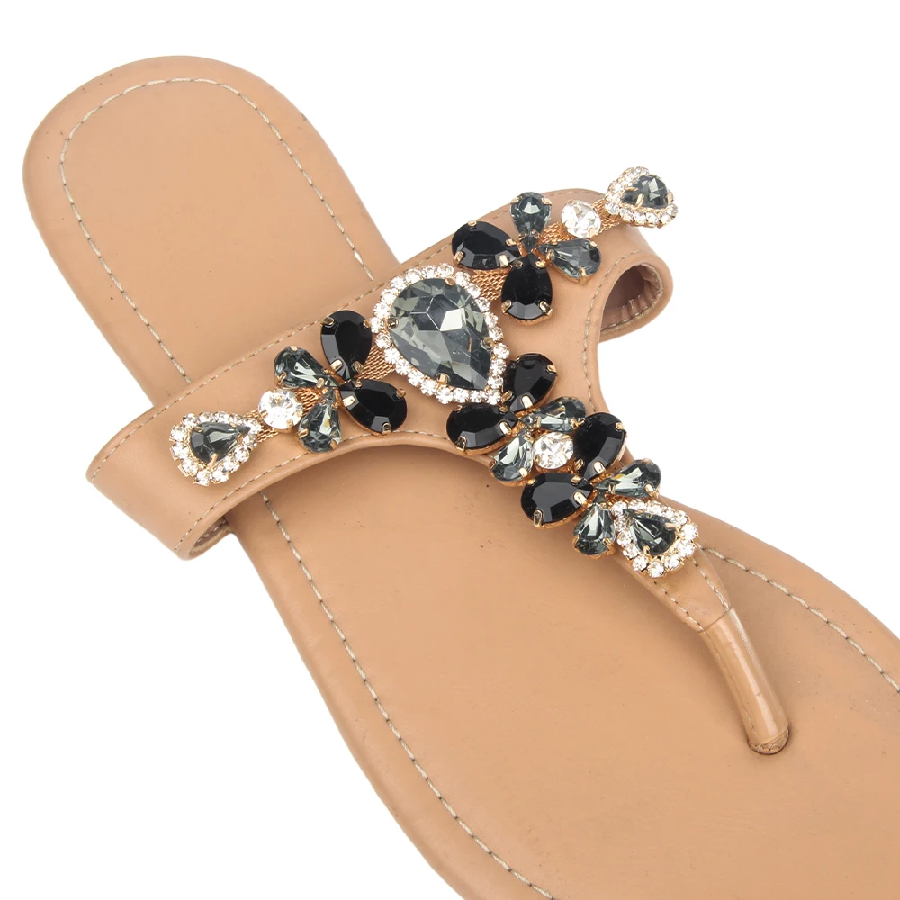 Crystal Flip Flop Chain Rhinestone Shoes Accessories Chains Slipper Decoration Jewelry Making
