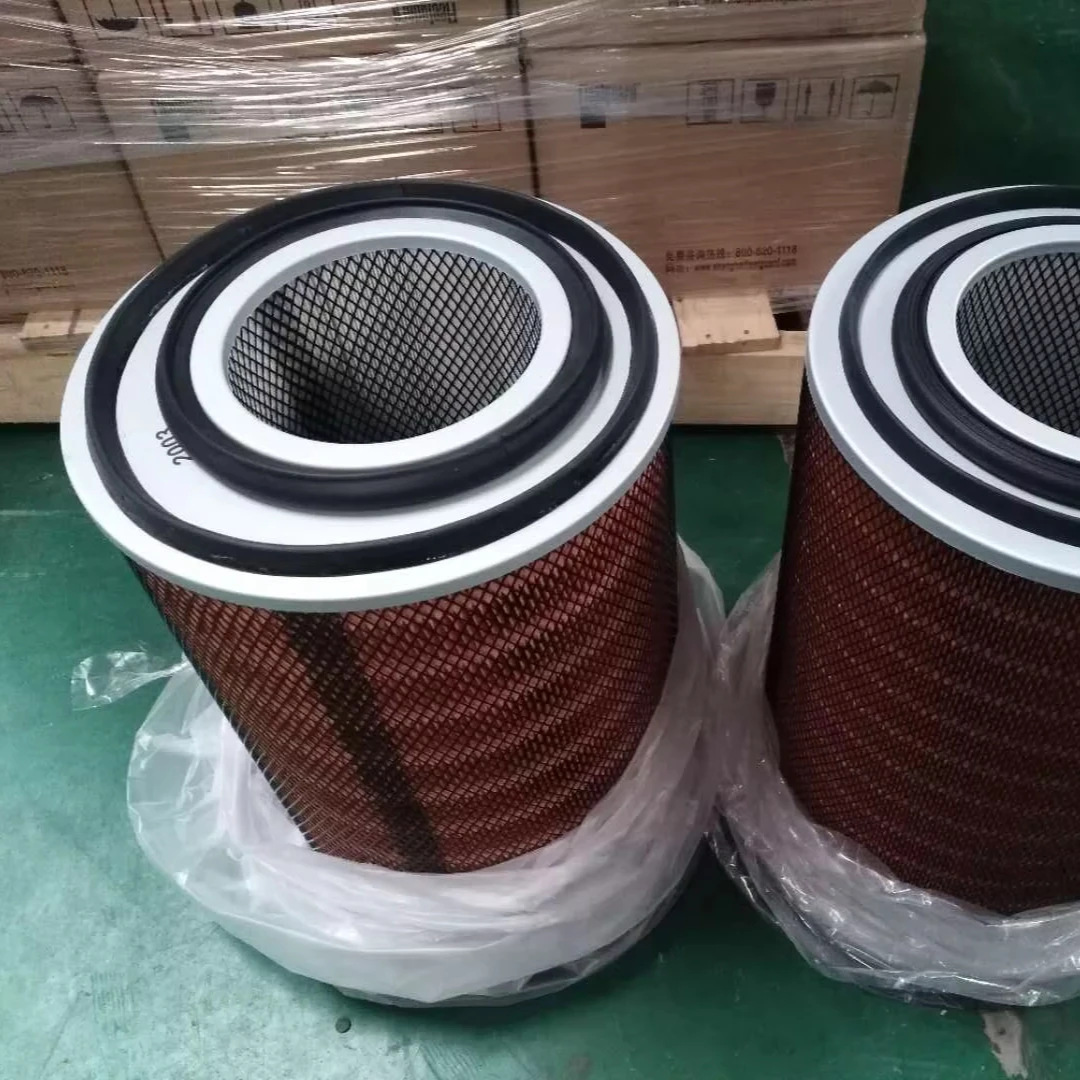 OEM shantui bulldozer air filter assembly 6127-81-7412T in stock for sale