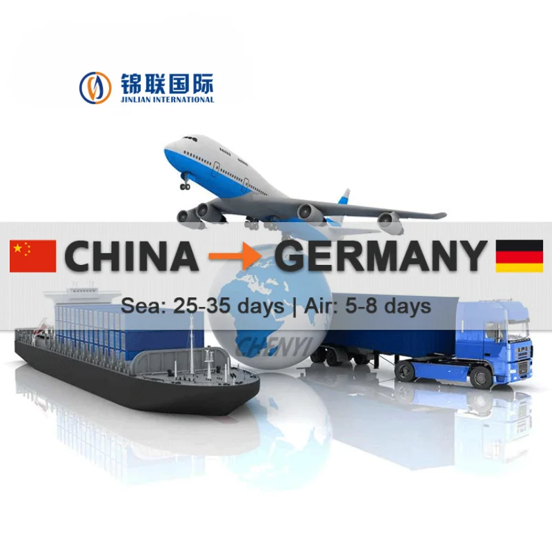 Fast Door to Door Logistic Service LCL Trucking / Express Freight Forwarder Sea Air DDP Shipping Agent From China To Germany
