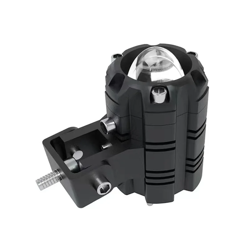 Universal Ultra bright projector lens two-color mini LED drives 12v-24v motorcycle spotlight fog headlights