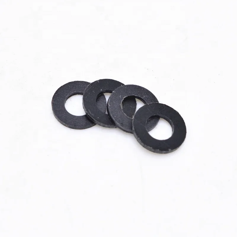 
PVC material Black M4*10*1 Flat Washer 