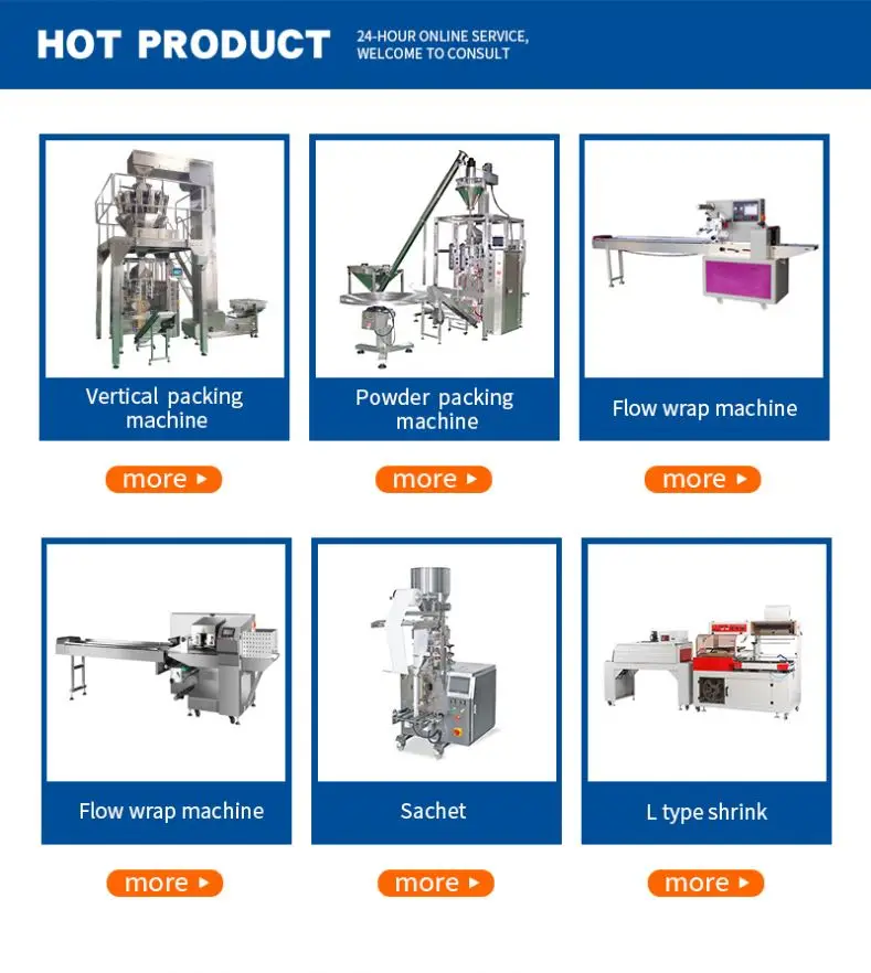 Automatic form fill seal machine Vertical pouch sachet bag packing machine