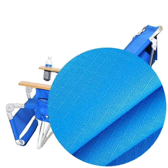 new product beach chair material 600D PVC coated tear resistant polyester fabric for sunshade