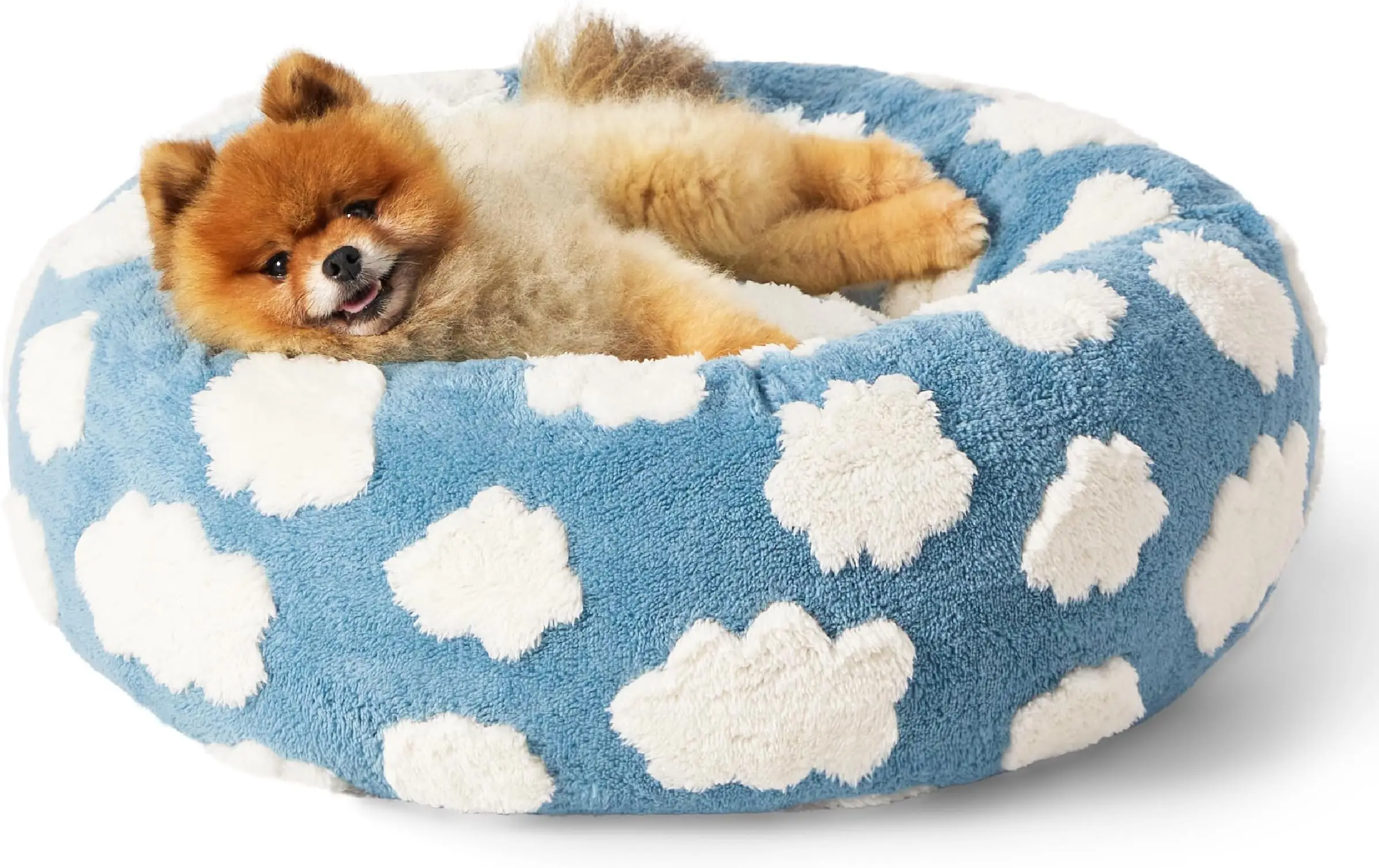 Hot sale soft and comfortable four seasons universal dog bed cat bed pet round bed warm