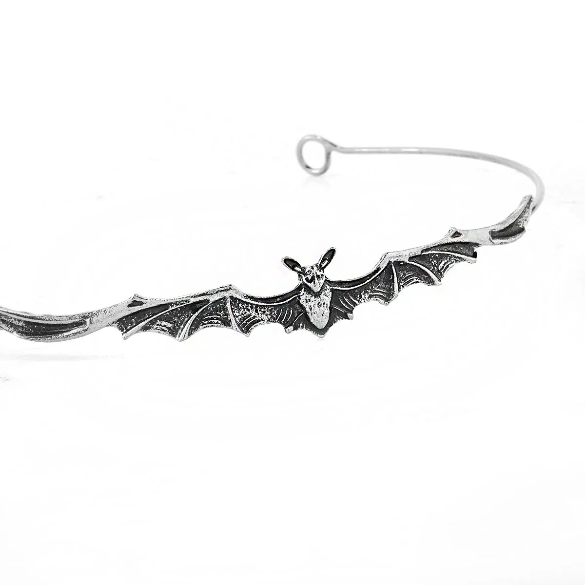 Headband Halloween Bat Hair Crown Women Cosplay Head Party Gothic Headdress Headpiece Elf Hoop Headwear Tiara For Party Decor