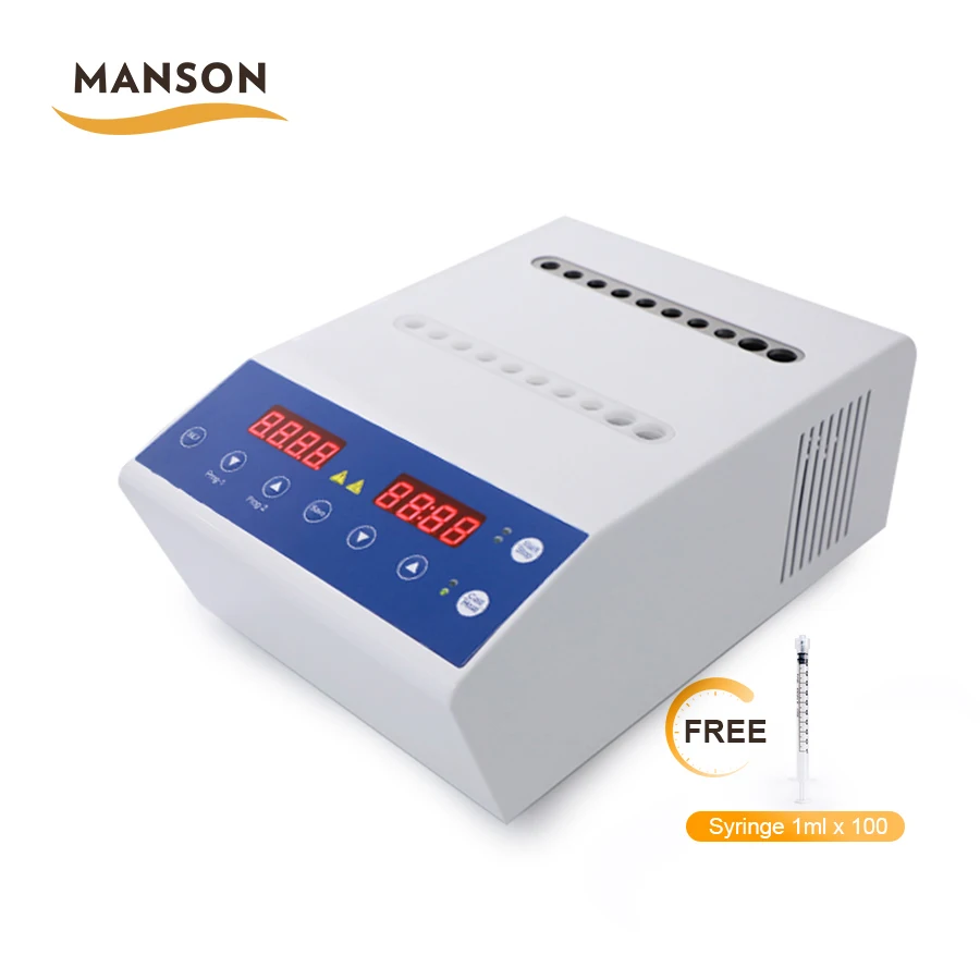MANSON Newest Laboratory Digital Mini PRP Gel Filler Machine Serum Coagulation Blood Filler Maker
