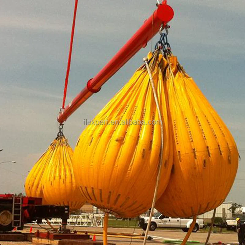 Test weight bags Load  PVC Proof Test and Load Testing Water Filled Weight Bags for Crane and Davit