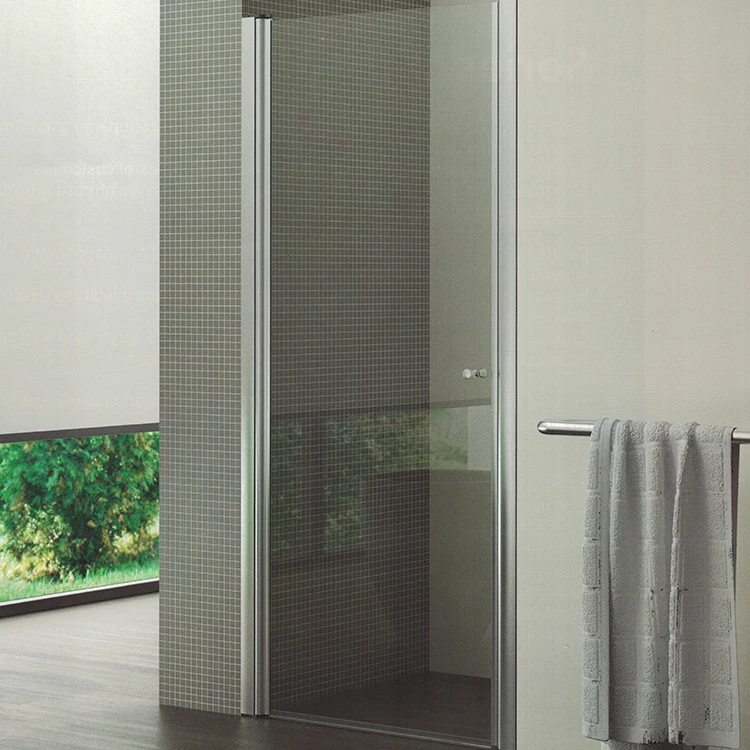 Millen shower glass door small sliding bathroom shower doors for tub aluminium rail shower door