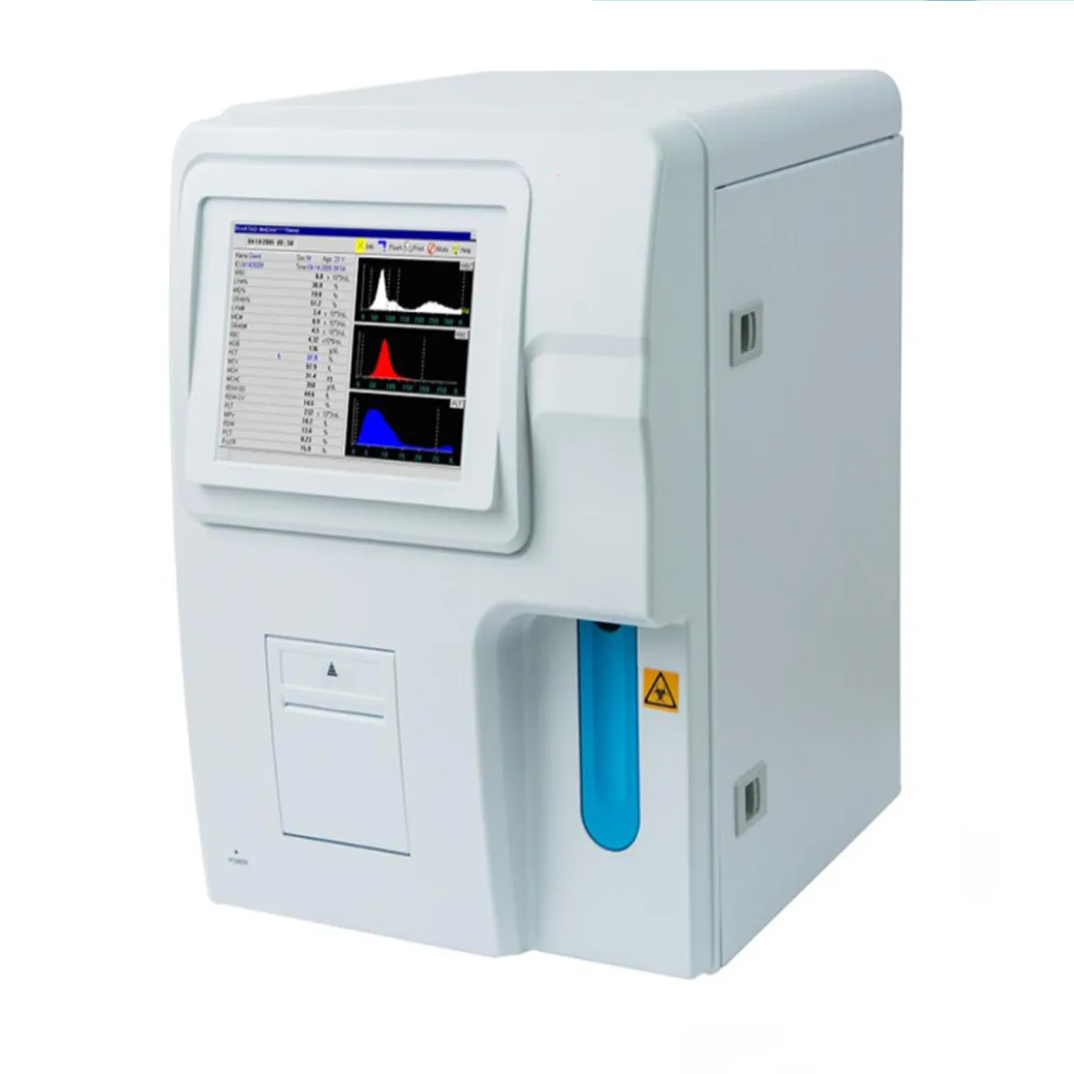 Veterinary Hospital laboratory analyzers Fully automatic 3-part blood count CBC cell counter hematology analyzer for vet clinic