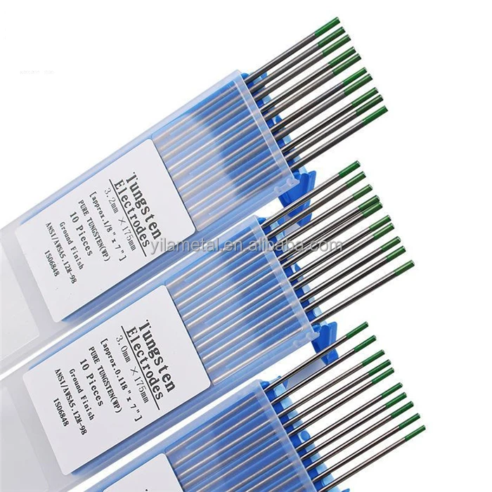 China Shanghai Tungsten Resistance 2mm Welding Electrode manufacture