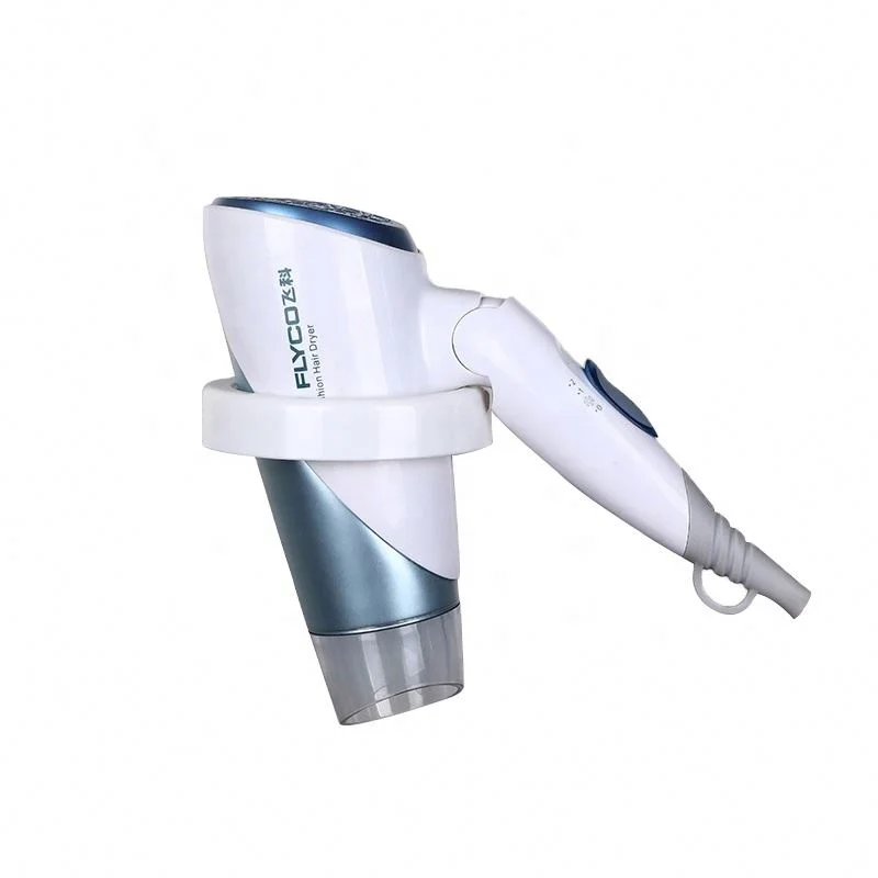 High quality factory Strong bearing capacity waterproof save space Punch-free wall-mounted toilet hair dryer storage rack