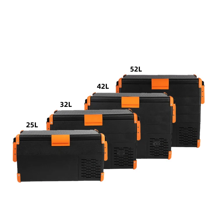 High Quality Multifunctional Car Refrigerator Automobile Compressor Fridge 25L 55W12V 24V For Cars Trucks Pickups