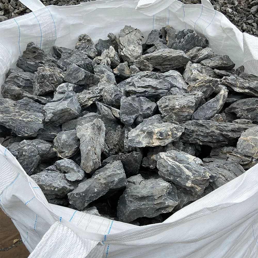 Wholesale Low Price Blue and White Fish tank Decoration Aquarium Stone