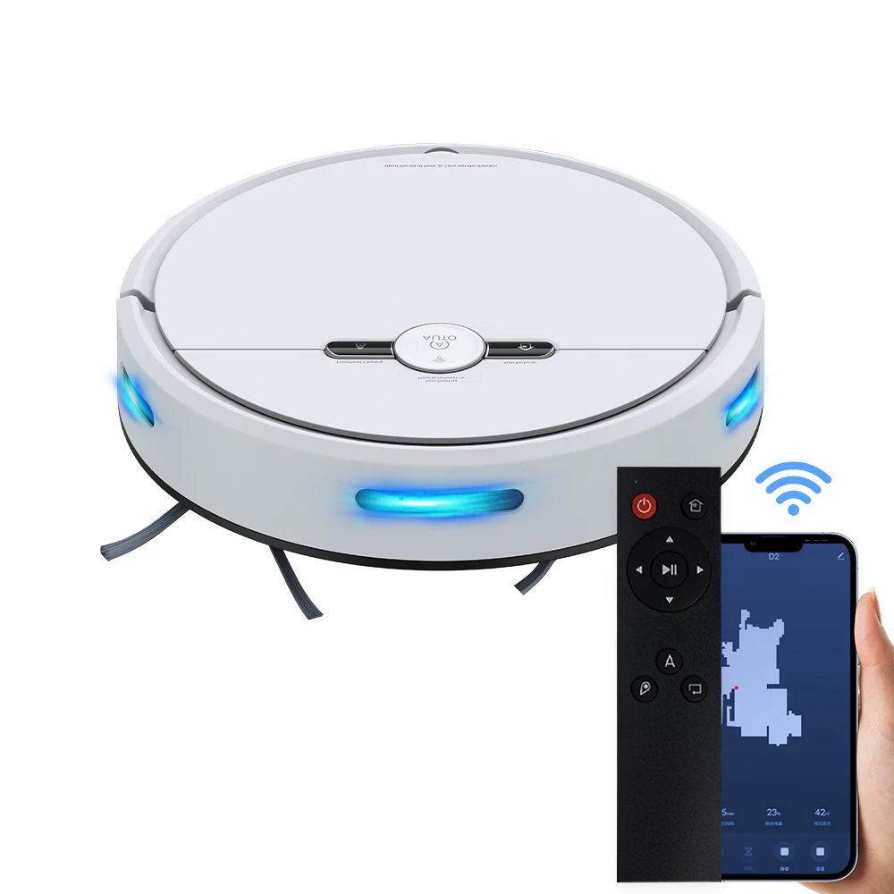 Geerlepol 3 In 1 Wet And Dry Robotic Vacuum Cleaner Automatic Recharge Sweep Mop Cleaner